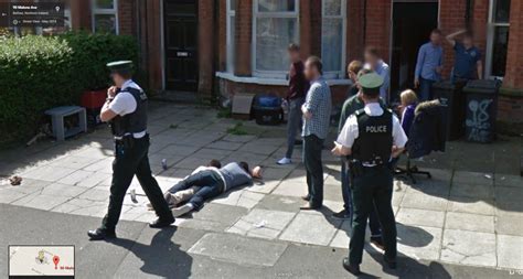 For more details about specific things that you're permitted to do with google maps/google earth, please see the using google maps, google earth, and street view permissions page. 80 funny, creepy, strange, disturbing Google Street View ...