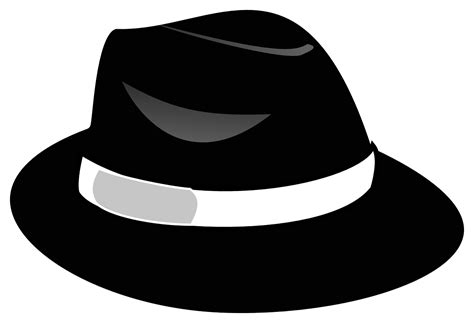 Ücretsiz Vektör çizim Fedora Şapka Siyah Şapkalar Pixabayde