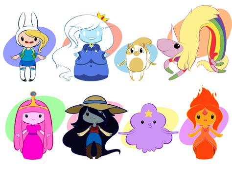 Adventure Time Chibi Set By Piichu Pi On Deviantart