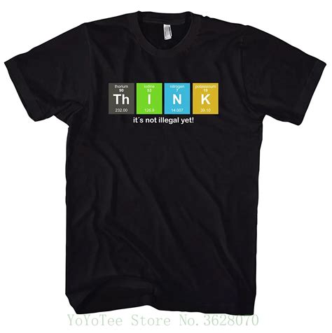 Geek Think Science Physics Nerd 700794 T Shirt Harajuku Cool Tshirt