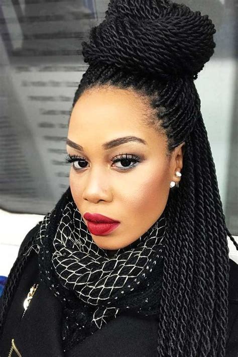 40 Beautiful Braided Updos For Black Women Twist Braid Hairstyles