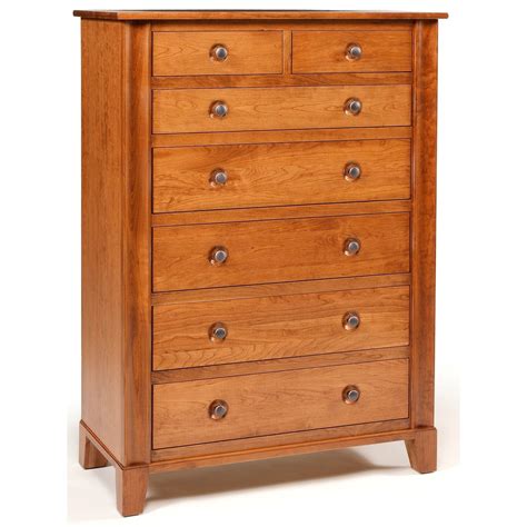 Daniels Amish Cosmopolitan 33 3777 Customizable Solid Wood 7 Drawer