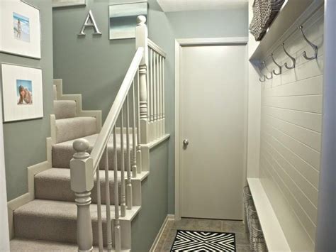 Pick up the colour of your stripe. small entry hallway decorating ideas | Small hallways, Narrow hallway, Interior design hallway