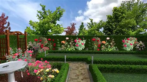 Abundant, white flowers and glossy foliage. The English Rose Garden - YouTube