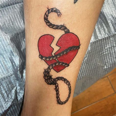 Broken Heart Tattoo Ideas Broken Tattoo Heart Designs Tattoos Meaning