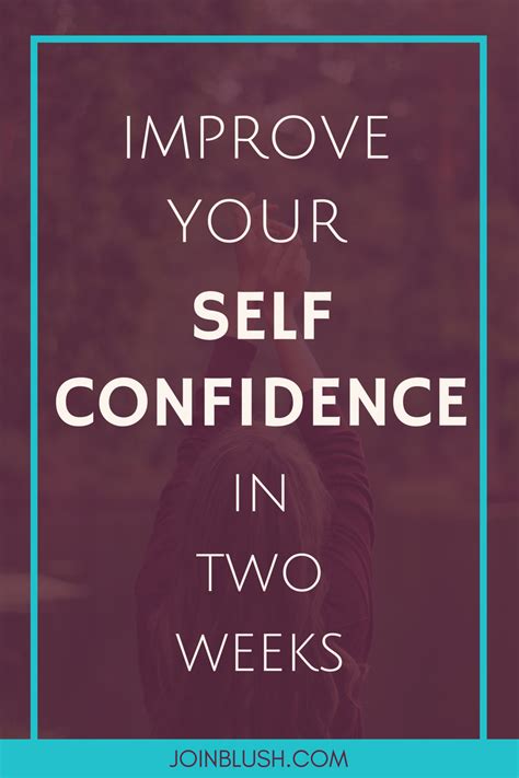 Improve Your Self Confidence Self Esteem Self Help Self Improvement