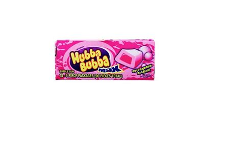 Wrigley Hubba Bubba Max Bubble Gum Candy 5 Piece 18 Ct Outrageous Original