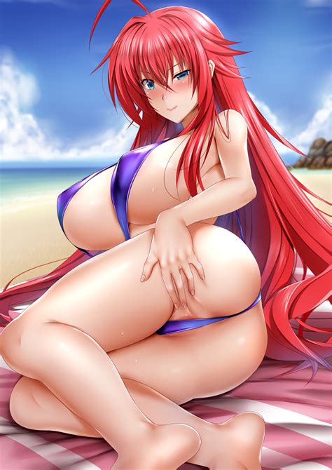 Janong Rias Gremory High School Dxd Highres 10s 1girl Ahoge Ass