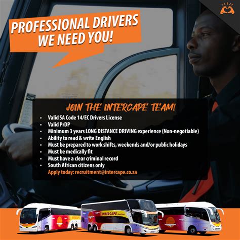 Professional Drivers We Need You Tzaneen Voice
