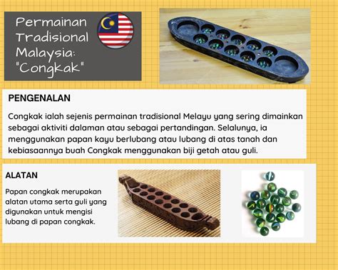 Permainan Tradisional Melayu Congkak Permainan Dalaman Congkak Flip
