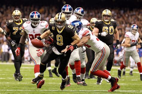 Monday Night Football Saints Blow Out Giants 49 24