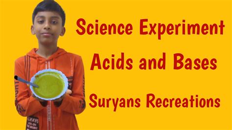 Easy Science Experiment Acids And Bases Test With Turmeric