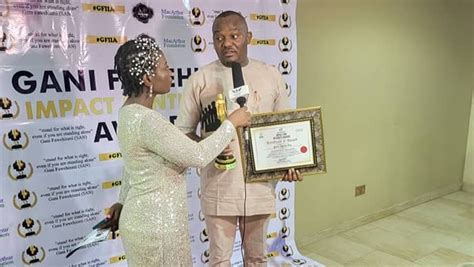 The Whistler Publisher James Ume Wins Gani Fawehinmi Award For