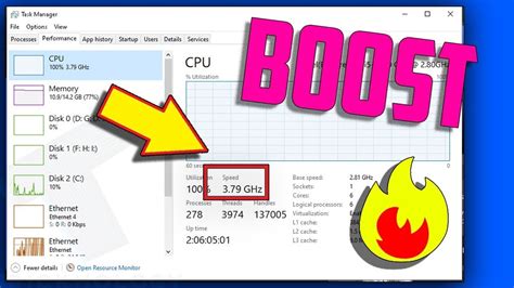 How To Boost Processor Or Cpu Speed In Windows 788110 For Free