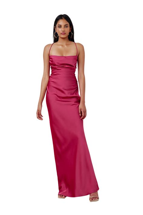 Lexi Scarlet Dress Fuchsia All The Dresses