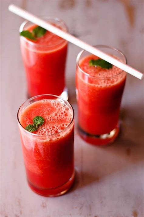 Watermelon Orange Juice Recipe How To Make Watermelon Orange Juice