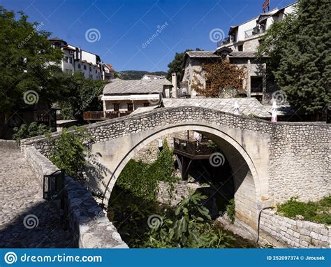 Mostar On The Neretva River Is One Of The Largest Cities In Bosnia And