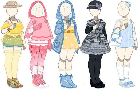 Outfit Adopts Closed By Death2eden On Deviantart