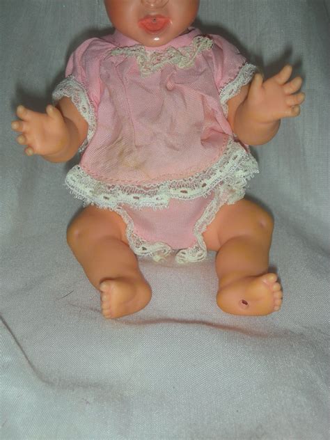Vintage Mattel 7 Inch Cheerful Tearful Baby Doll 1960s Charlottes