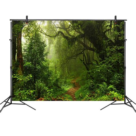 Buy Lb 7x5ft African Tropical Jungle Forest Backdrop Vinyl Tropical