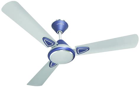 Buy Havells Fusion 2 1400mm Matte Finish Ceiling Fan Silver And Blue Online At Low Prices In