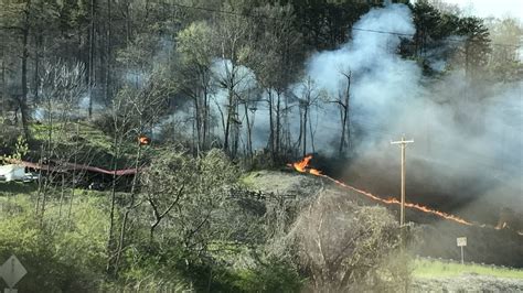 Forest Fires Break Out In Eastern Kentucky