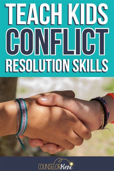 Teach Kids Conflict Resolution Skills Simple Step By Step Process Conflict Resolution