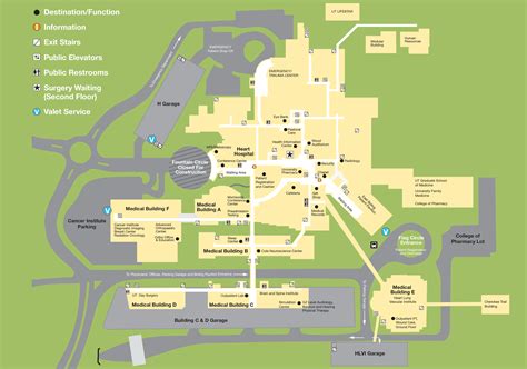 Ut Medical Center Campus Map Map