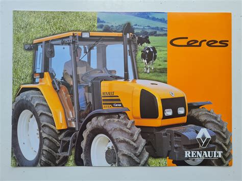 Renault Ceres Tractor Sales Brochure Sps Parts