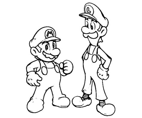 Yoshi coloring page color online. Mario And Luigi Is Teammate Coloring Pages - Download ...