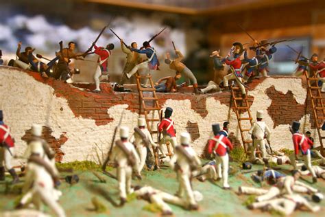 Alamo Diorama At The Texas Military Forces Museum These D Flickr