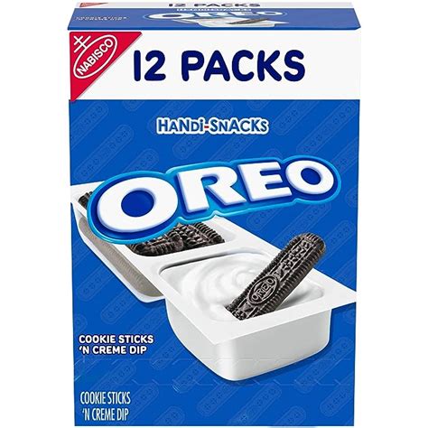 Handi Snacks Oreo Cookie Sticks N Creme Dip Snack Packs