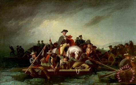 George Caleb Bingham Washington Crossing The Delaware Painting Washington Crossing The