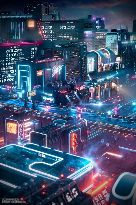 Cyber City On Behance