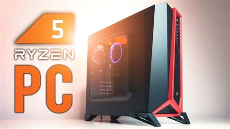 Building A Ryzen 5 1600x Gaming Pc Youtube