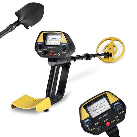 Intey Classic Metal Detector Lightweight Gold Digger With Pinpoint