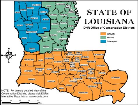 District Offices Department Of Natural Resources State Of Louisiana