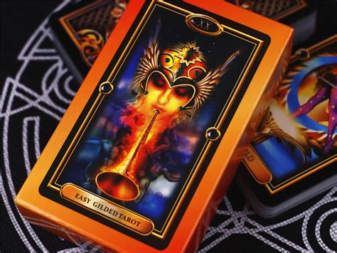 Full Easy Gilded Tarot Cards Deck Unique Tarot Cards Tarot Etsy