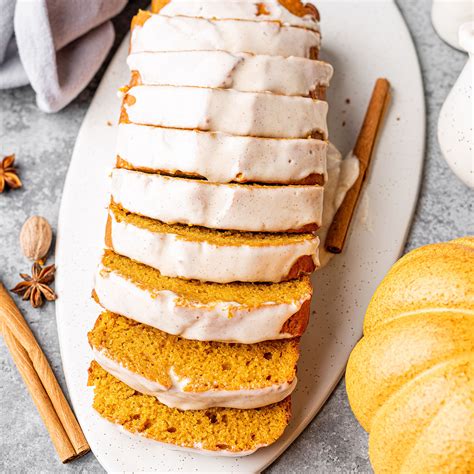 Pumpkin Bread With Cream Cheese Icing Gimme Delicious