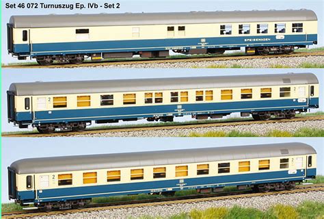 Ls Models Set Of 3 Passenger Cars Db Touristik Set 2 Eurotrainhobby