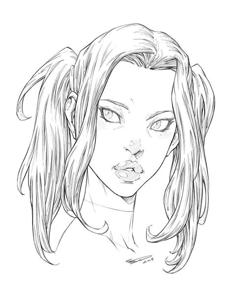 How To Draw Female Comic Book Faces Houk Hingere