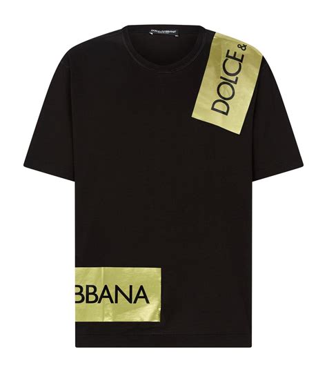Lyst Dolce And Gabbana Logo T Shirt In Black For Men