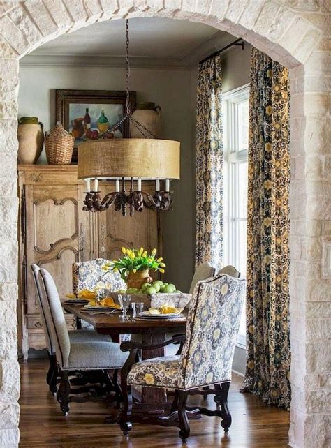 20 Rustic French Country Dining Room