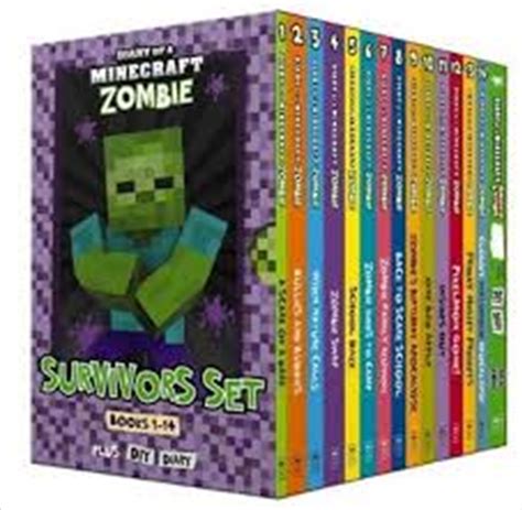 Buy Diary Of A Minecraft Zombie Survivors Set By Zack Zombie Books