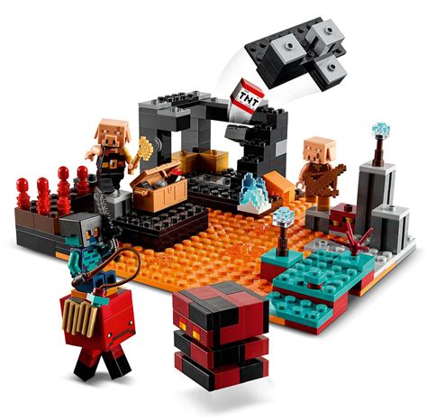 Buy Lego Minecraft The Nether Bastion At Mighty Ape Nz