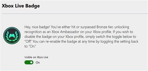 Xbox Ambassadors To Get Badges For Their Xbox Live Profile