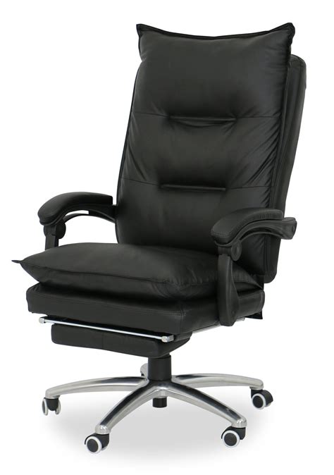 Deluxe Pu Executive Office Chair Black Furniture And Home Décor