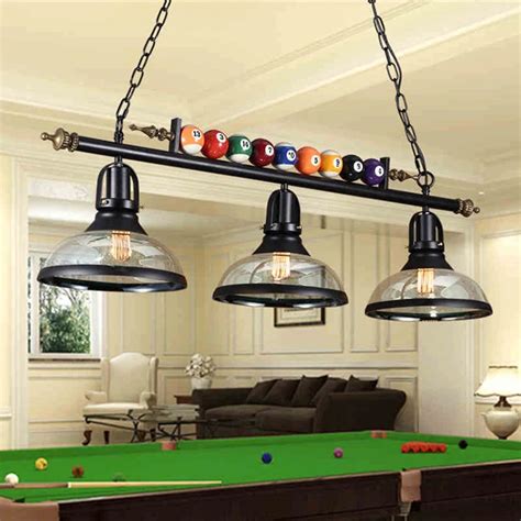 Loft American Vintage Pendant Lights Billiards Moderne Lighting For Dining Room Kitchen Light