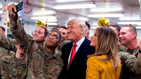 In Photos President Trumps Visit To Us Troops In Iraq