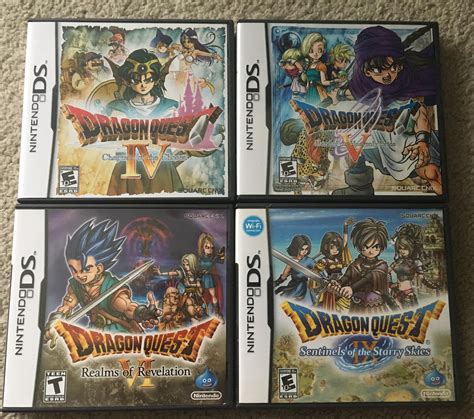 I Finally Have All Of The Mainline Dragon Quest Games For Ds Rdragonquest